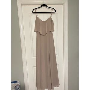 Kennedy Blue ‘Ella’ dress in the color Latte